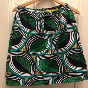 Patterned No Sleeve Top